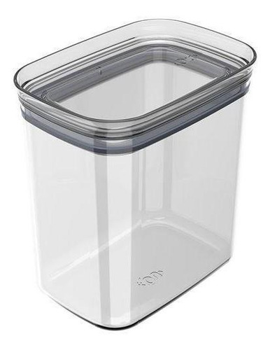 Contenedor Block Rectangular Transparente 1,5 Lt