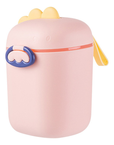 Caja portátil de leche en polvo para bebés W, caja suplementaria, color rosa