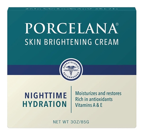 Crema Noche Porcelana Skin Lightening Cream 85gr 3pack Tipo de piel Todo tipo de piel
