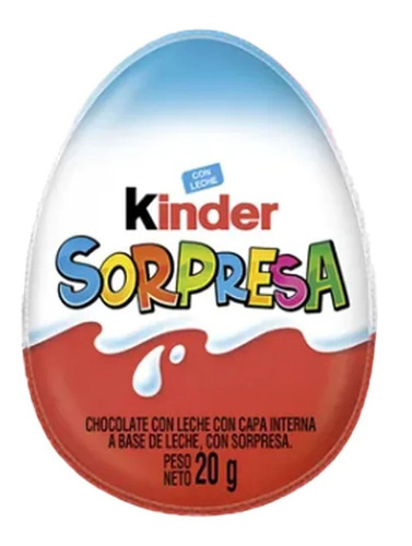 Kinder Huevo 18gr Pack X 12un - Combo Sweet Distribuidora