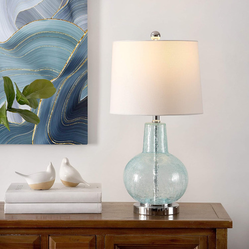 Lighting Collection Atlas - Lámpara De Mesa Para Dormitorio,