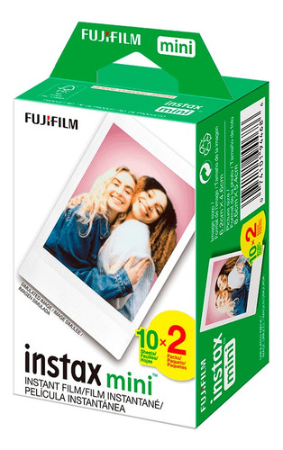 Pack De Pelicula Fujifilm Instax Mini X 20 Unid