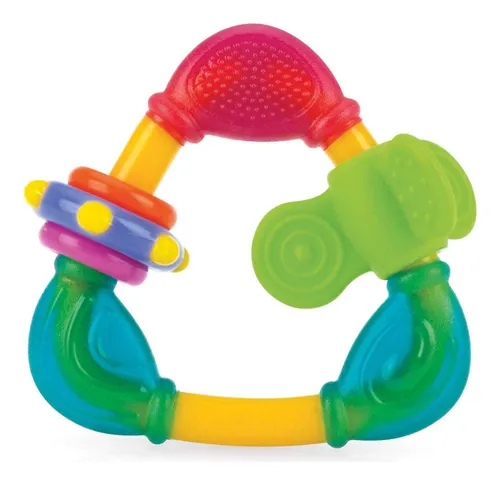 Nuby Spin N Dientes Teether, Los Colores Pueden Variar