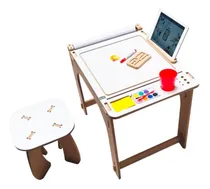 Comprar Pizarra Mesa Didáctica Montessori + 1 Sillas  Muy Original
