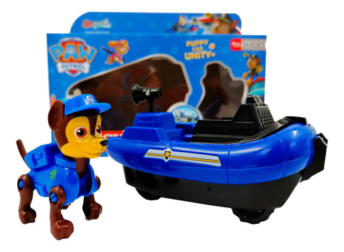 Muñecos Paw Patrol Película Nave Skye Marshall Rubble Chase