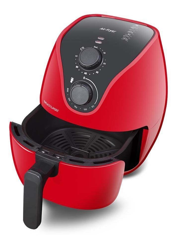 Air Fryer Multilaser é Boa Fritadeira Elétrica Multilaser Air Fryer 4l 127v 1500w Com G