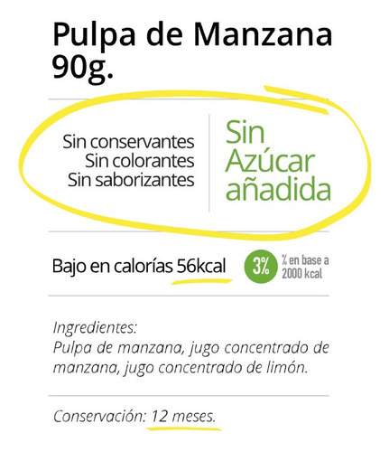 Imagen 6 de 6 de Puré De Fruta Natural Marca Zummy De 110gr