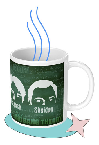 Taza Tazon Mug The Big Bang Theory Diseño 5