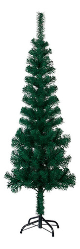 Arvore De Natal Slim Fina 180cm Pinheiro Verde 320 Galhos
