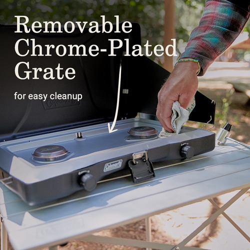 Estufa De Camping Coleman Triton De 2 Quemadores De Propano