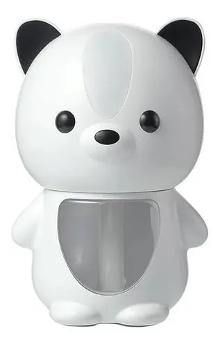 Humidificador Difusor Oso Con Luz Led 200 Ml Blanco