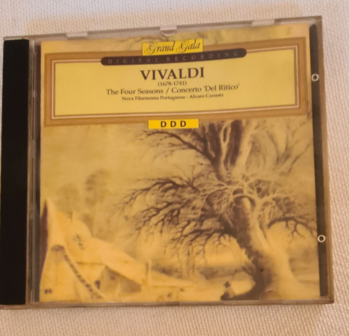 Cd Vivaldi The Four Seasons / Concerto Del Ritico