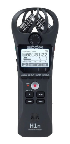 Gravador Digital Portátil Zoom H1n Handy Recorder