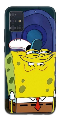 Imagen 8 de 10 de Funda Samsung A31 A21s A11 Bob Esponja 4