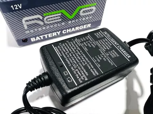 Cargador Batería Para Todas Las Motos 12V-6V Revo Unidad