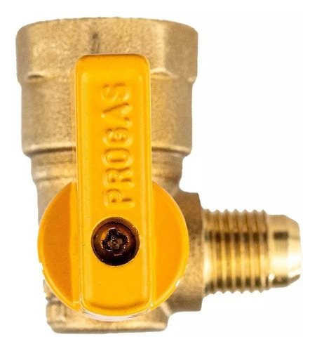 Válvula Esfera 90° Hembra*macho Mariposa 1/4 X 3/8 Progas