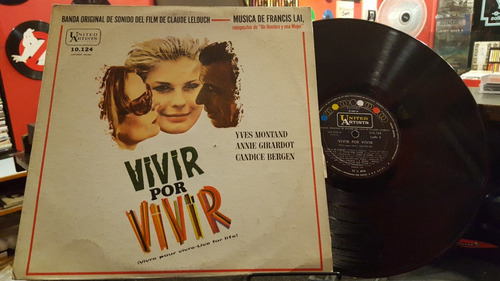 Vivir Por Vivir Banda De Sonido Del Film Lp Vinilo Ex