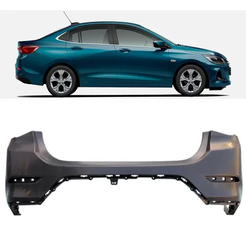 Paragolpe Trasero Chevrolet Onix Plus 2020/2024 Con Baul