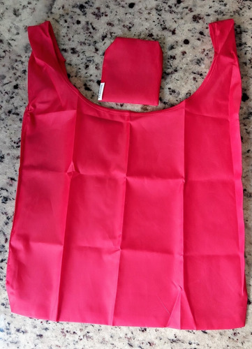 Imagen 8 de 9 de Bolso Ecológico Plegable Nailon Para Compras Varios Colores