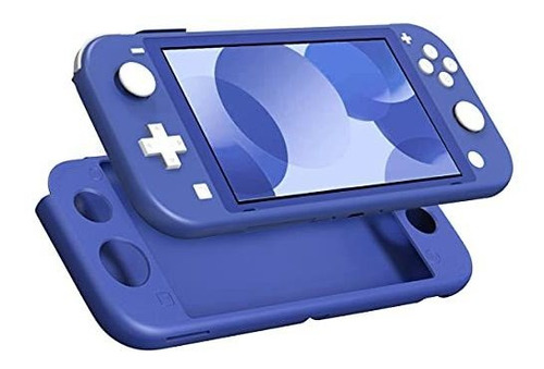 Funda Para Nintendo Switch Lite Silicona Anti Arañazos Azul