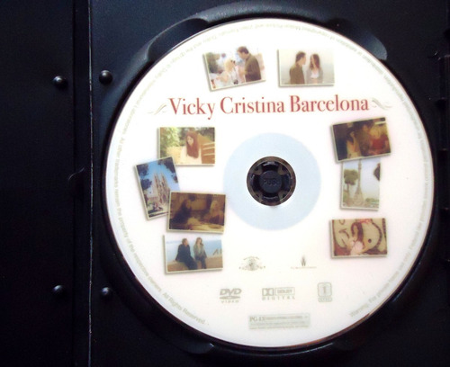 Dvd Película Vicky Cristina Barcelona, Woody Allen