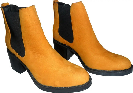 Botas Color Mostaza Para Mujer | MercadoLibre 📦