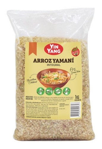 Arroz Yamani Yin Yang Sin Tacc 1kg