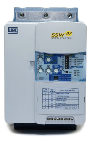 Chave De Partida Soft Starter Weg Ssw07 85a 50cv 380v