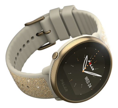 Reloj Multisport Polar Ignite 2 Gps Crystal Edition Beige