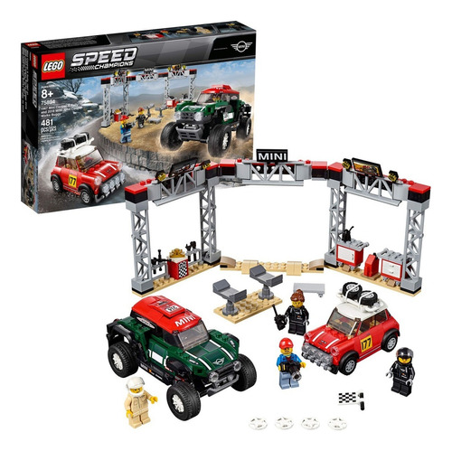 Kit Lego Speed Champions Mini Cooper & Mini John Works 75894