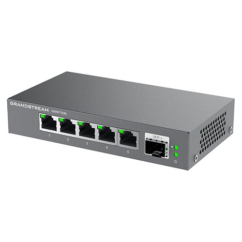 Switch Multi-gigabit No Administrable 5 Puertos Grandstream