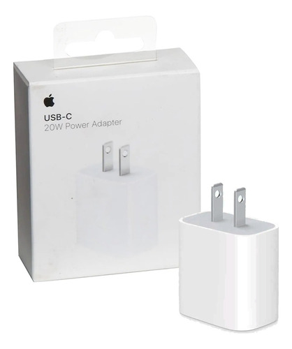 Cargador iPhone 20w Carga Rápida Usb-c A Lightning 