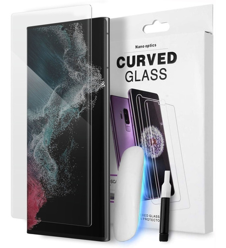 Mica Glass Templado Uv Glass  Para Galaxy S22 / Plus / Ultra