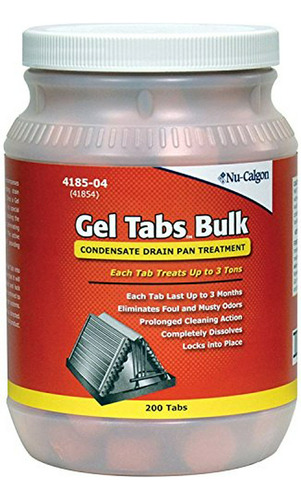 Gel Para Bandeja De Condensado, 200 Tabs, 3 Toneladas