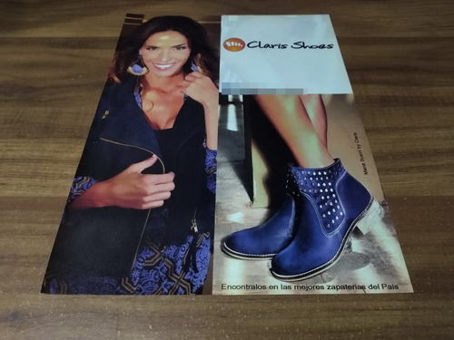 (pi023) Publicidad Maria Susini * Claris Shoes (Usado)