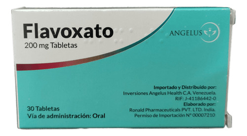 Flavoxato De 30 Unidades 