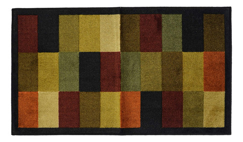 Alfombra De Area De Bloque De Color De Madison Home, 26  X4