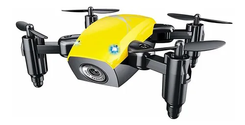 Drone Broadream S9W con c mara HD yellow 1 bater a MercadoLibre