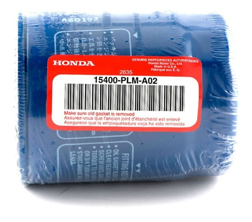 Filtro Aceite Original Honda City-fit- Varios En Moto Delta