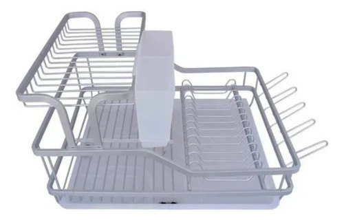 Escurridor De Platos Vichuquén Aluminio Inoxidable