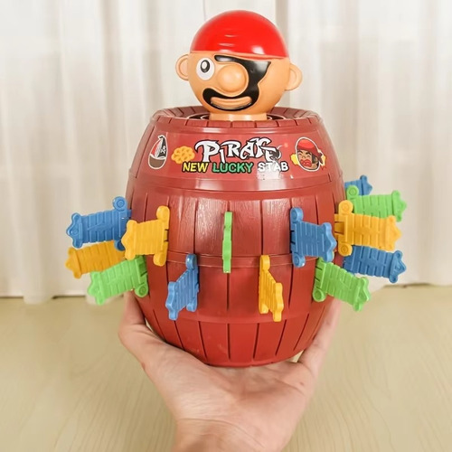 Juego De Mesa Divertido Barril Pirata Sorpresa Para Niños