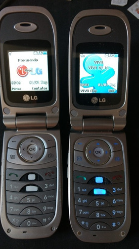 Lote 2 Celulares LG Mg235 1/18 Ler Anuncio
