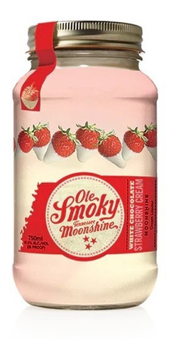 Ole Smoky White Chocolate Strawberry Cream 750ml