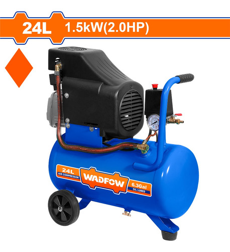 Compresor De Aire 24 Lt 2hp Wadfow Neumatico Wap3a24 *ub*