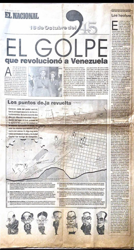 Golpe Militar 18 Octubre 1945 Articulo De Prensa Año 1995