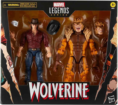 Set De Figuras De Logan Y Sabretooth - Marvel Legends