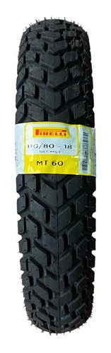 Llanta 110 80 18 Pirelli Mt60 Dt Kmx Ts Xtz