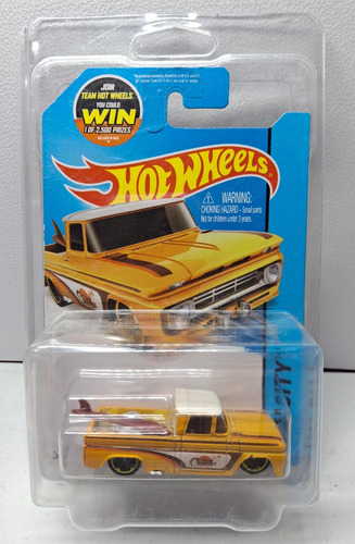 Hot Wheels Custom 62 Chevy Hw City Tm 1:64 Amarillo (Usado)