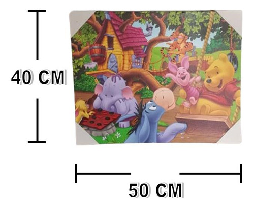 Cuadro Decorativos Infantiles Disney 50cm X 40cm
