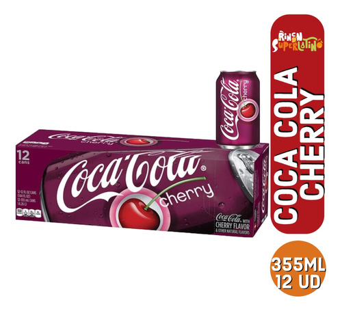 Coca Cola Cherry Bebida 355ml